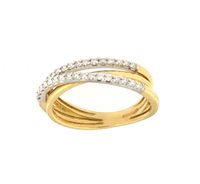 Anello Soranzo Gioielli Donna Pietre Preziose in Oro giallo Diamante 0.32 Ct NP10387528 - NP10387528